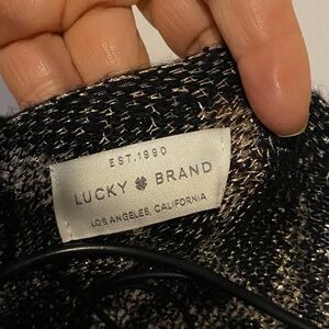 Lucky lucky brand Brand Monochrome Knit Top